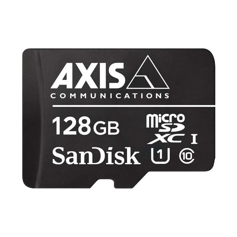 Axis Surveillance MicroSDXC 128GB UHS-I U1 Classe 10 + Adaptador SD