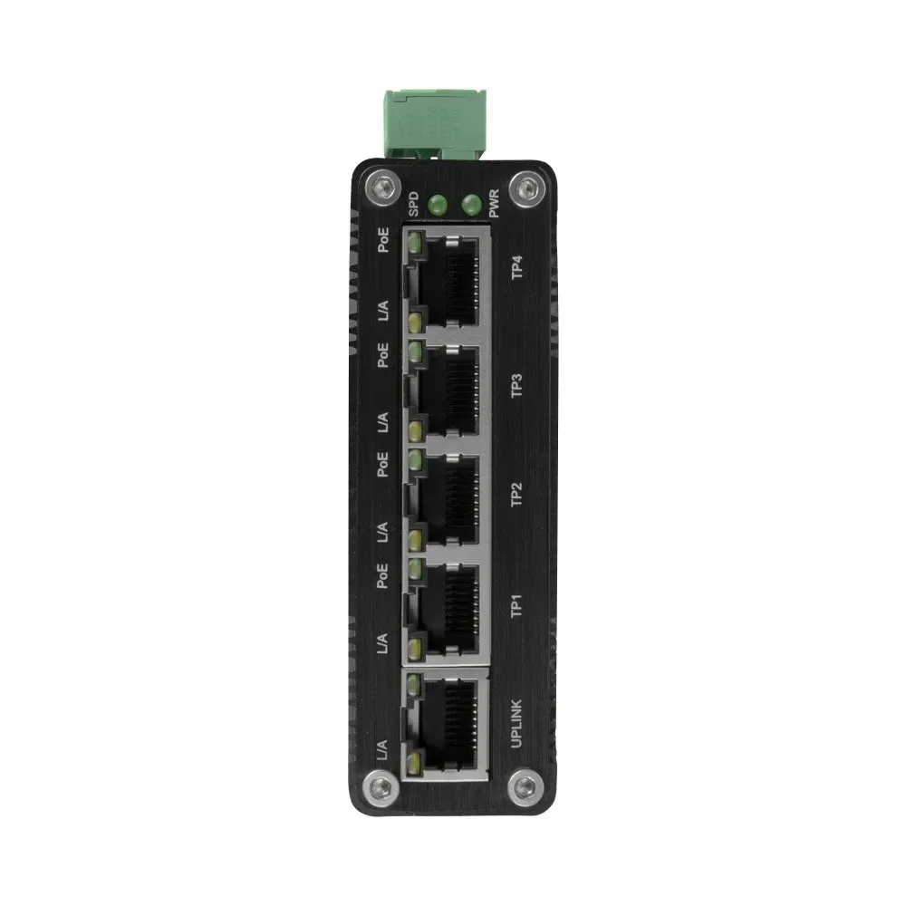 BCS BCS-ISP04G01G Switch PoE Industrial de 4 portas para BCS-ISP04G01G