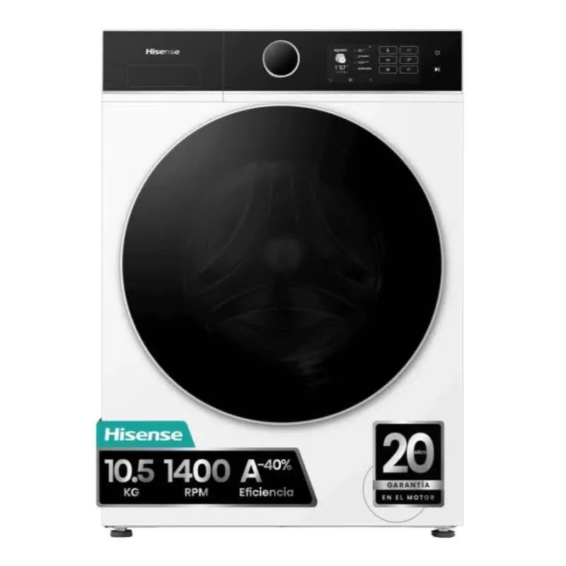 Máquina Lavar Roupa Hisense Wf-5-i-1045-bwq
