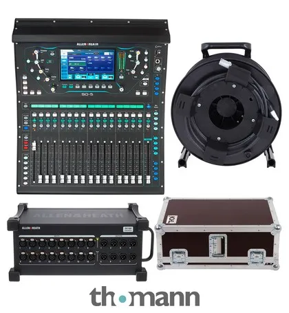 Allen & Heath SQ5, Case, DX168/X Bundle I
