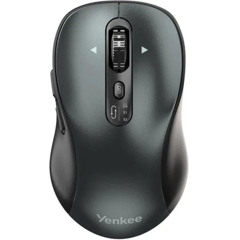 Rato Yenkee YMS 2010BK Sem Fios Recarrregável 2.4 GHz Bluetooth 3200 DPI Preto