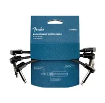 Fender Blockchain 4" Patch Cable 3-Pack Angle/Angle