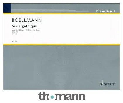 Schott Boëllmann Suite Gothique