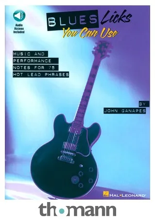 Hal Leonard Blues Licks You Can Use