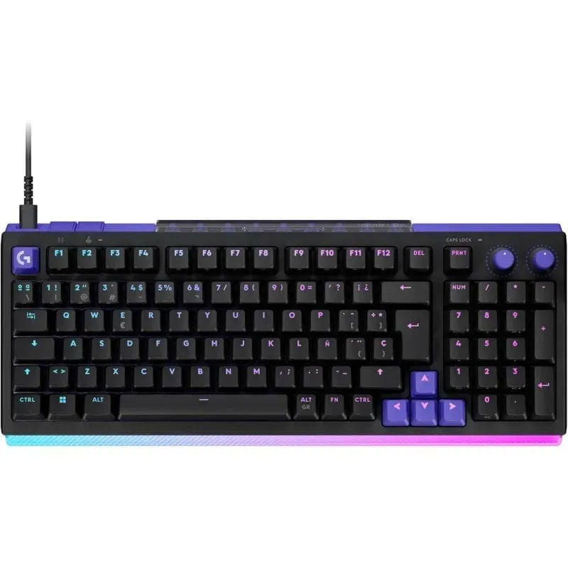 Teclado Logitech G512 X 98 magnético compacto con switches dual swap y RGB LIGHTSYNC Teclado Portugués