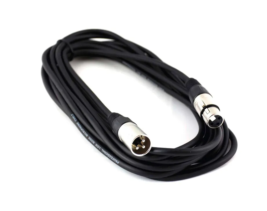 Cabo Microfone PowerAcoustics CAB2107 20 mts XlrF/XlrM