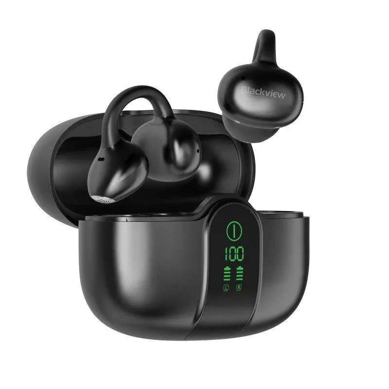 Auriculares Blackview AirBuds 15 Inalámbricos Bluetooth com Cancelamento de Ruído ENC IPX5 Pretos