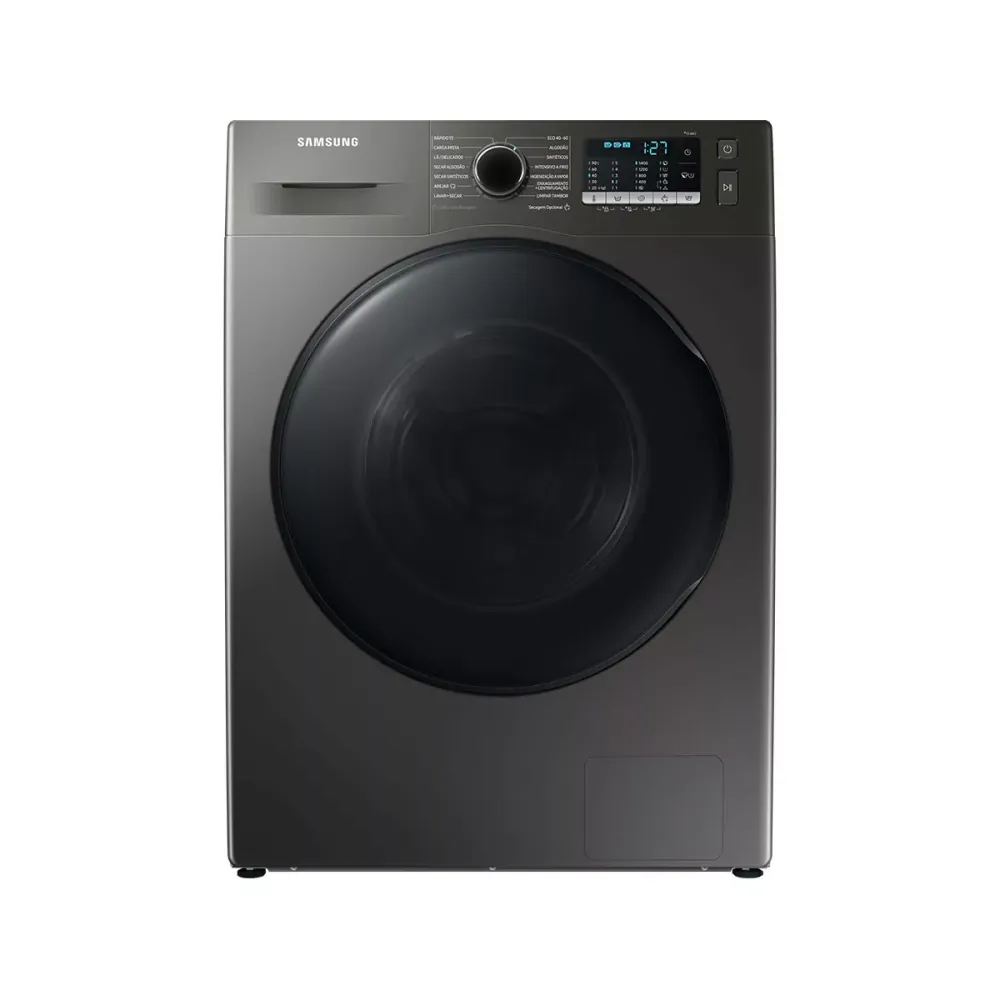 Máquina de Lavar e Secar Roupa Samsung WD90TA046BX/EP 9Kg 1400 RPM Cinzenta