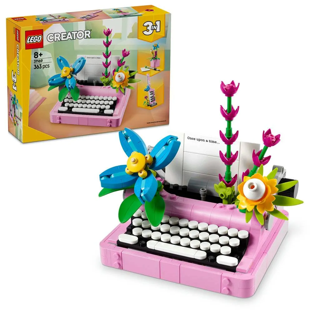 LEGO Creator Máquina de Escrever com Flores - 31169