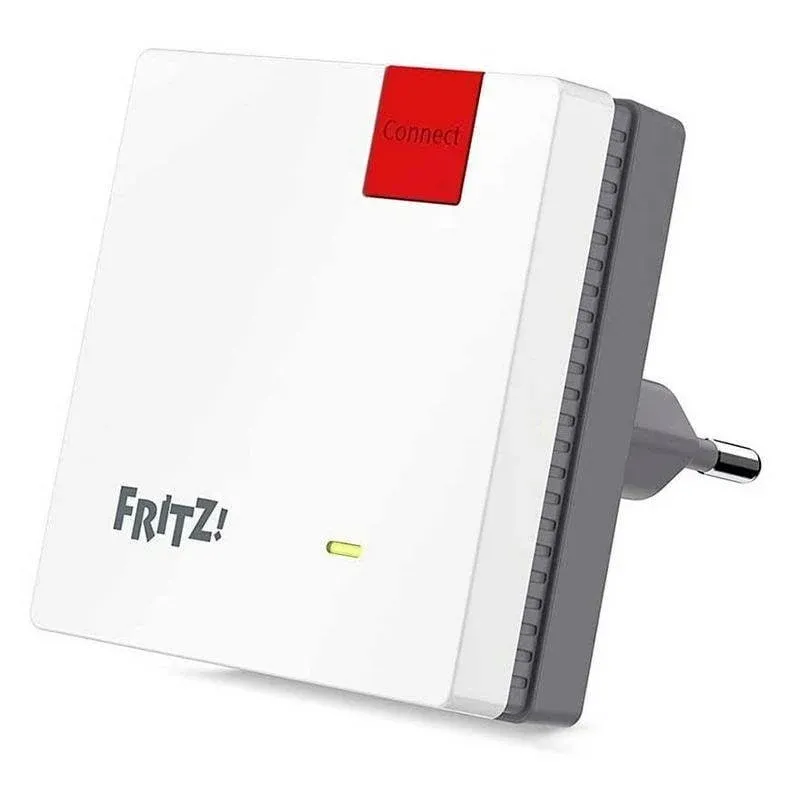 Fritz Repeater 600 Repetidor WiFi 600Mbps, Banda Única 2.4GHz, WPA2, Branco