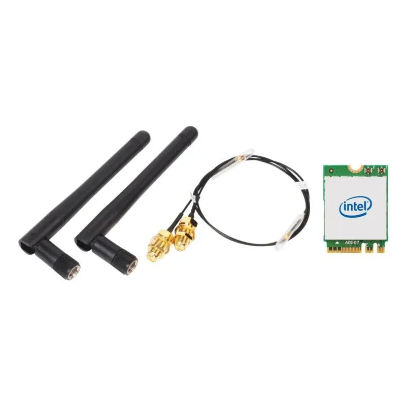 Placa de Rede Shuttle WLN-M12 M.2 2400 Mbit/s Wi-Fi 6E Bluetooth 5.2