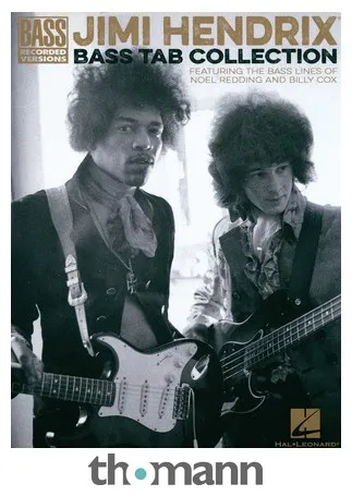 Hal Leonard Jimi Hendrix Bass Tab