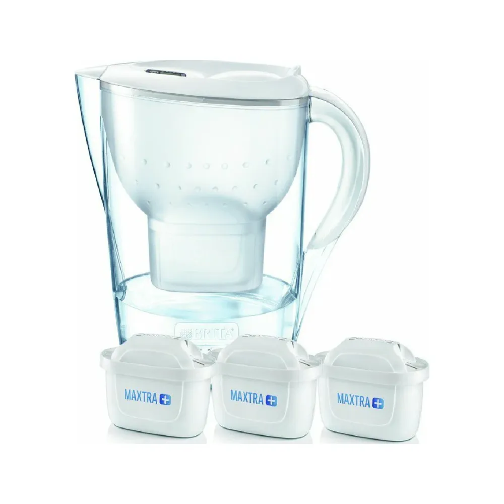 Jarro Brita Marella +3 Maxtra Pro PP 2.4L Branco