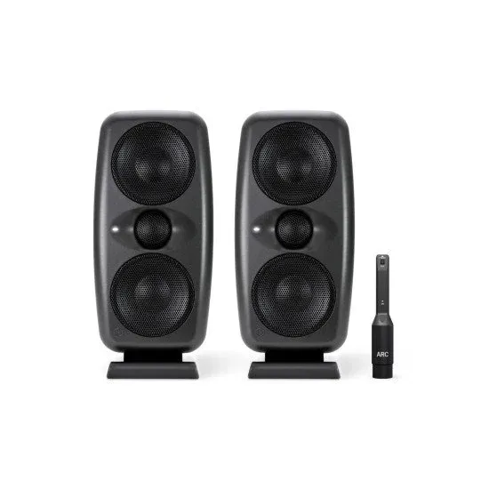 IK MULTIMEDIA PAR MONITORES ESTUDIO iLoud MTM MkII Black c/ Micro Medição