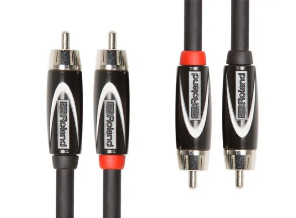 Roland RCC-10-2R2R Cabo Audio RCA Duplo 3m Garantia Vitalícia