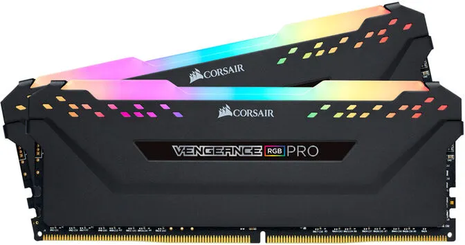 Corsair Kit 16GB (2 x 8GB) DDR4 3600MHz Vengeance RGB Pro Black CL18 (rev1)