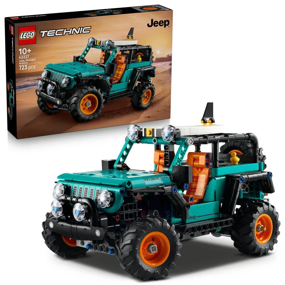 LEGO Technic: SUV Jeep Wrangler Rubicon | Idades 10+ | 723 Peças | Item 42227