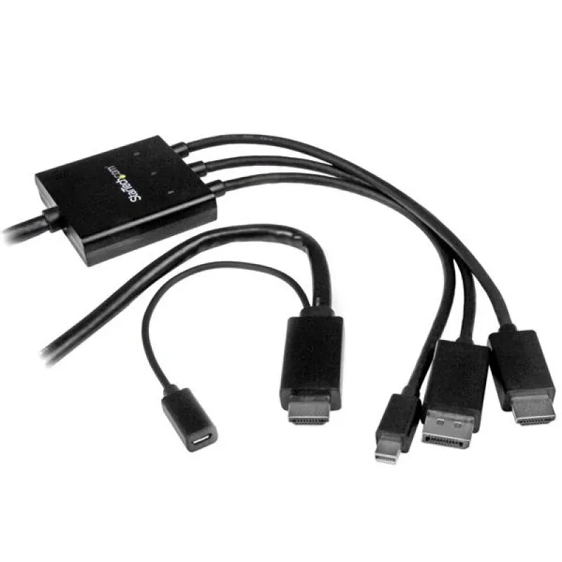 CABLE 2M HDMI DP MINIDP A HDMI