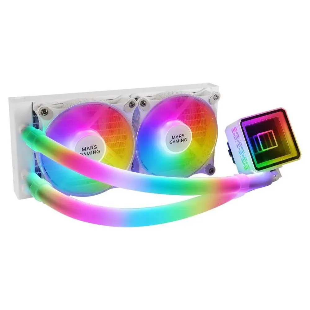 Water Cooler CPU Mars Gaming ML-Ultra240 ARGB Branco