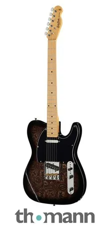 Harley Benton TE-70 Black Paisley