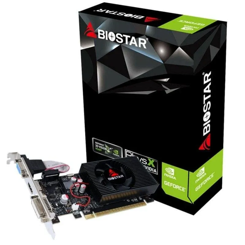 Placa gráfica Biostar GeForce GT730 2GB DDR3 Low Profile