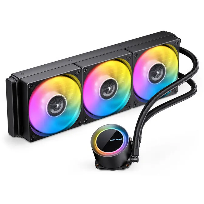 Water Cooler CPU Jonsbo TG-360 ARGB Preto - 360mm