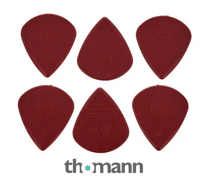 D-Grip Picks Jazz B Nylon W.Red 1,40