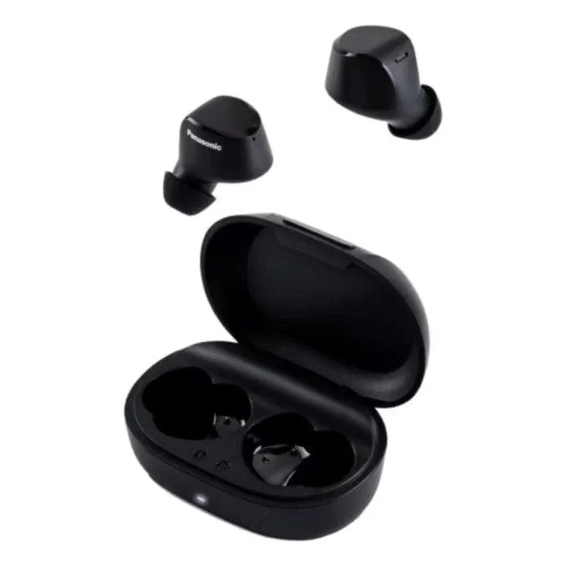 Auriculares Panasonic RZ-B120W sem fios Bluetooth para chamadas e música, IPX4, preto