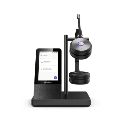 Headset Bluetooth Yealink WH66 Dual USB Type-A Preto