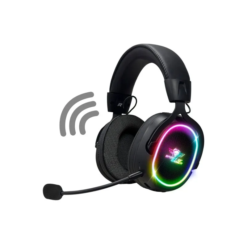 Auriculares Bluetooth RF 7.1 sem fios Spirit of Gamer com microfone e cancelamento de ruído