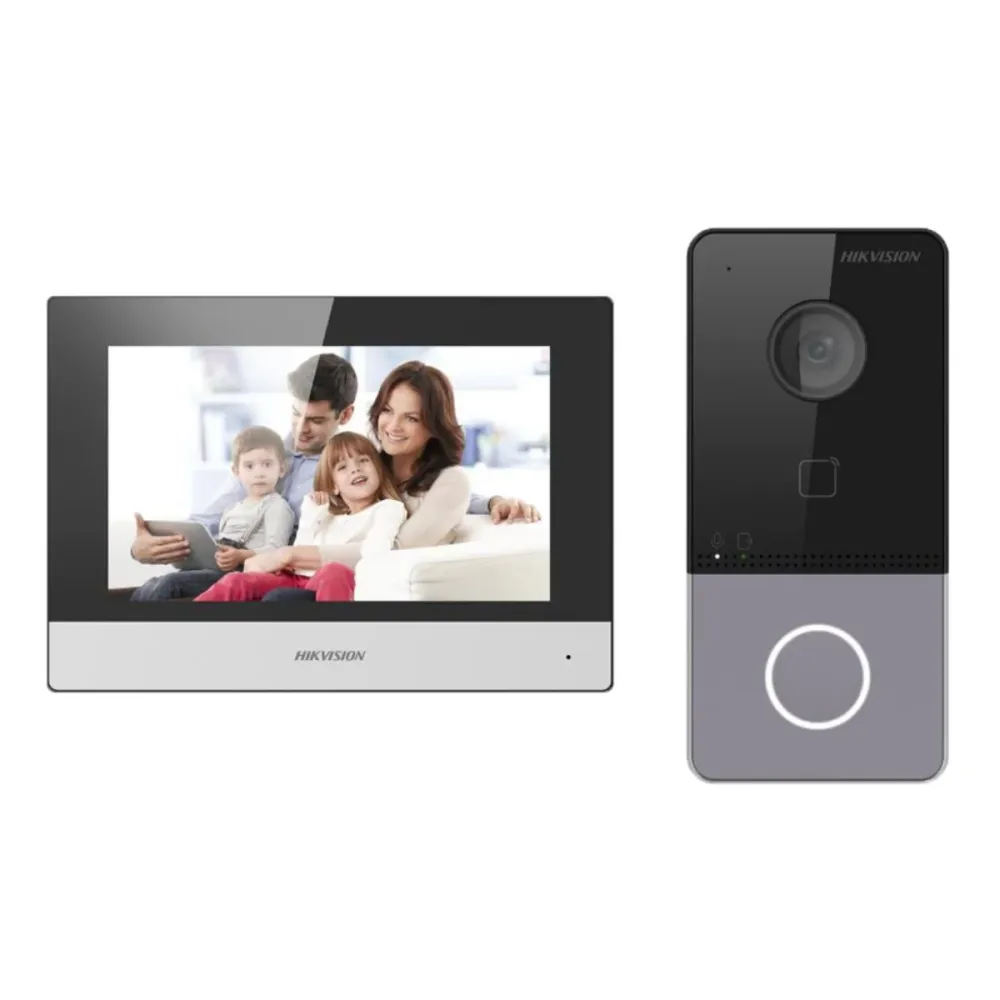 Vídeo Porteiro IP 2MP WIFI PoE IP65 - DS-KIS603-P(C)