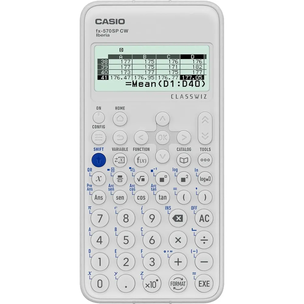 Calculadora Científica Fx570Sp Cw Iberia - Casio