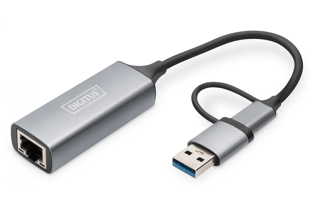 Digitus DN-3028 adaptador para cabos USB-C USB 3.1 RJ-45 DN-3028
