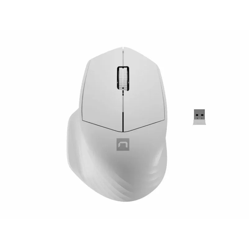 Ratão NATEC Siskin 2 Bluetooth 1600 DPI Óptico Branco sem Fios