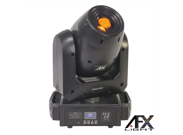 Afx Light Moving Head 1 LED 60W DMX MIC MY60-SPOT