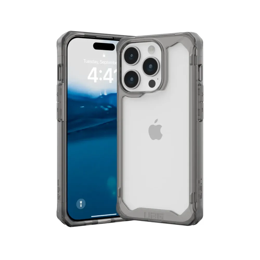 Urban Armor Gear Plyo iPhone 15 Pro Ash