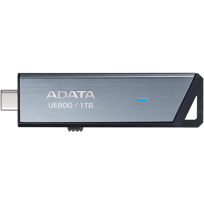 Adata UE800 Unidade Flash USB 1TB USB-C 3.2 Gen 2 Prateada