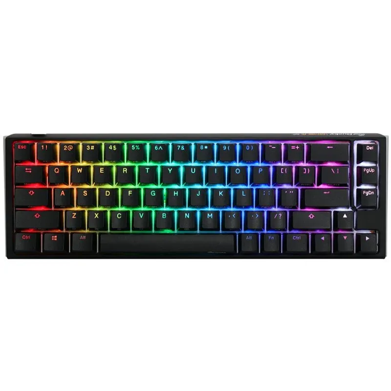 Ducky ONE 3 Classic SF 65% Hot-swappable MX-Red RGB PBT Teclado Mecânico