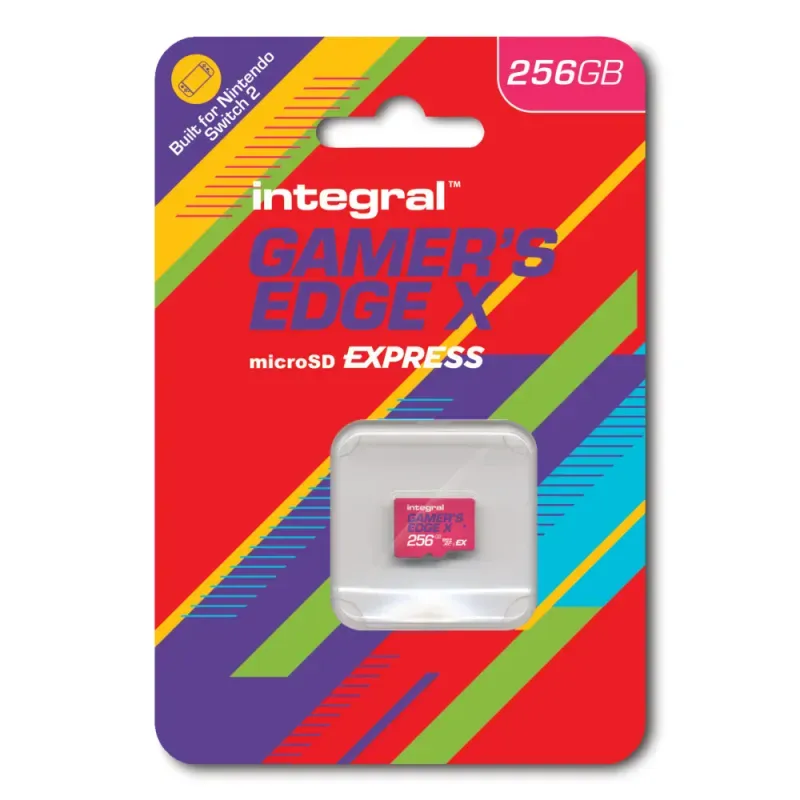 INTEGRAL MICRO SD 256GB GAMERS EDGE X EXPRESS FOR NINTENDO SWITCH 2