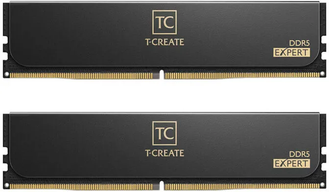Team Group Kit 64GB (2 x 32GB) DDR5 6000MHz T-Create Expert Preto CL38