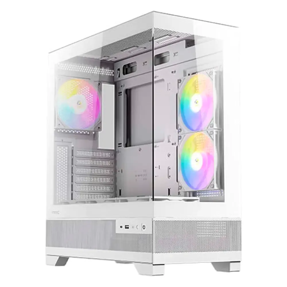 Caixa ATX Antec CX700 RGB Elite White Mid Tower Tempered Glass Branca