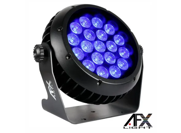 Afx Light Projector Par c/ 19 Leds 10W RGBW DMX IP65