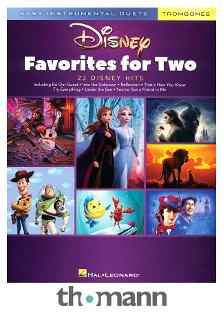 Hal Leonard Disney Favorites Two Trombone