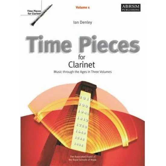 ABRSM LIVRO Time Pieces for Clarinet Volume 1