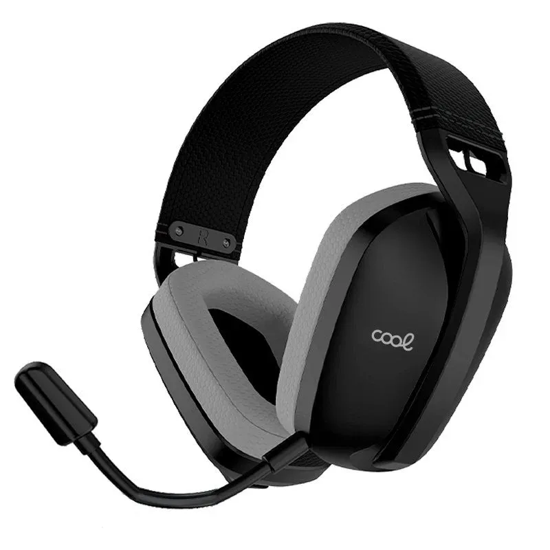 Cool Newton Auscultadores Estéreos Wireless/Bluetooth/Jack Preto para PC/PS4/PS5