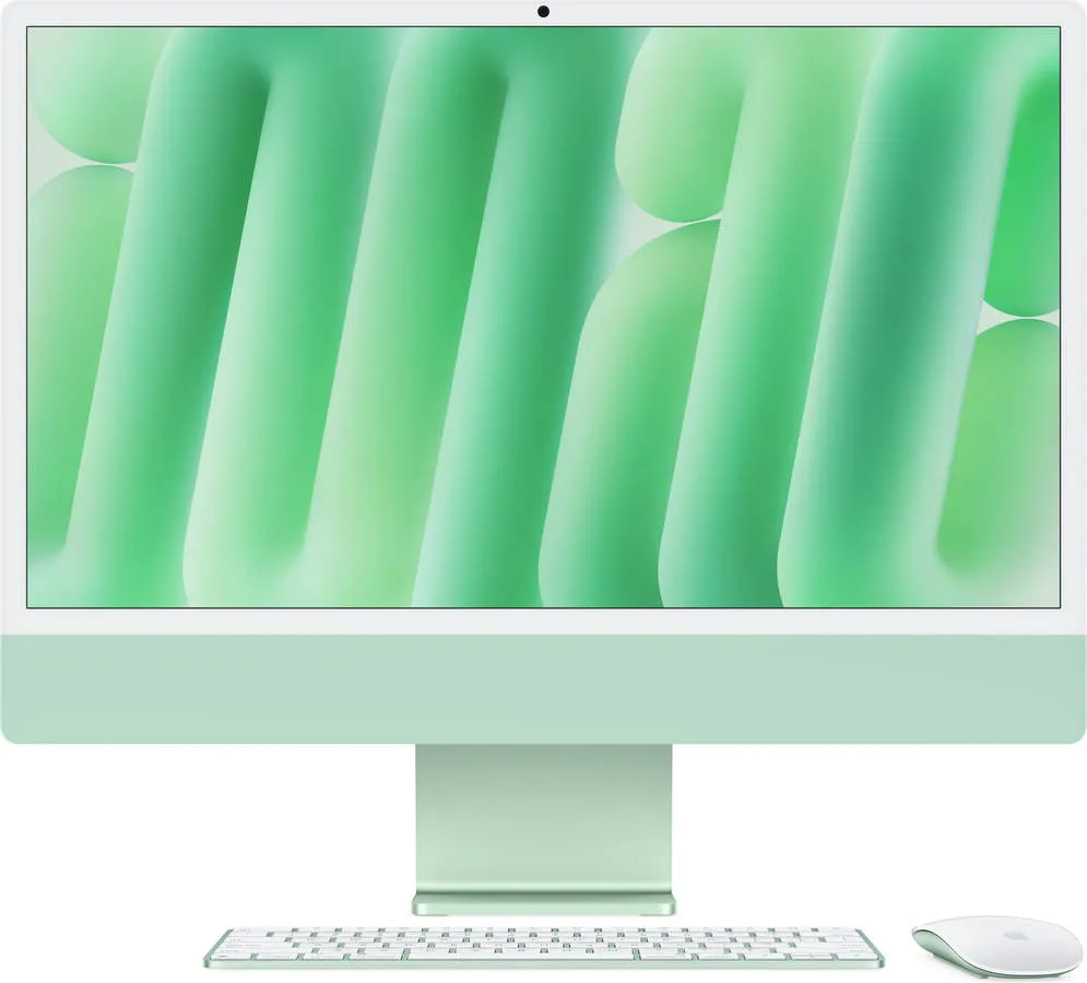 iMac APPLE CTO Verde (24" - Apple M4 - RAM: 24 GB - 1 TB SSD - Teclado Inglês Internacional)
