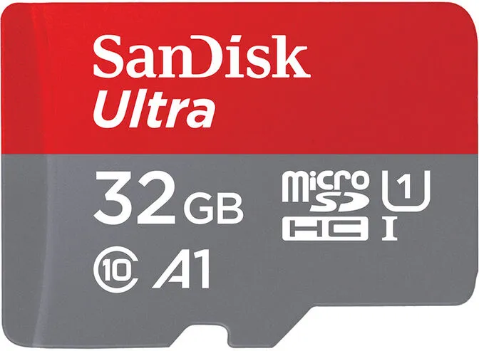 Cartão SanDisk Ultra MicroSDHC C10 A1 UHS-I 32GB