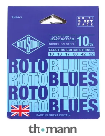 Rotosound RH10-3 3er Pack