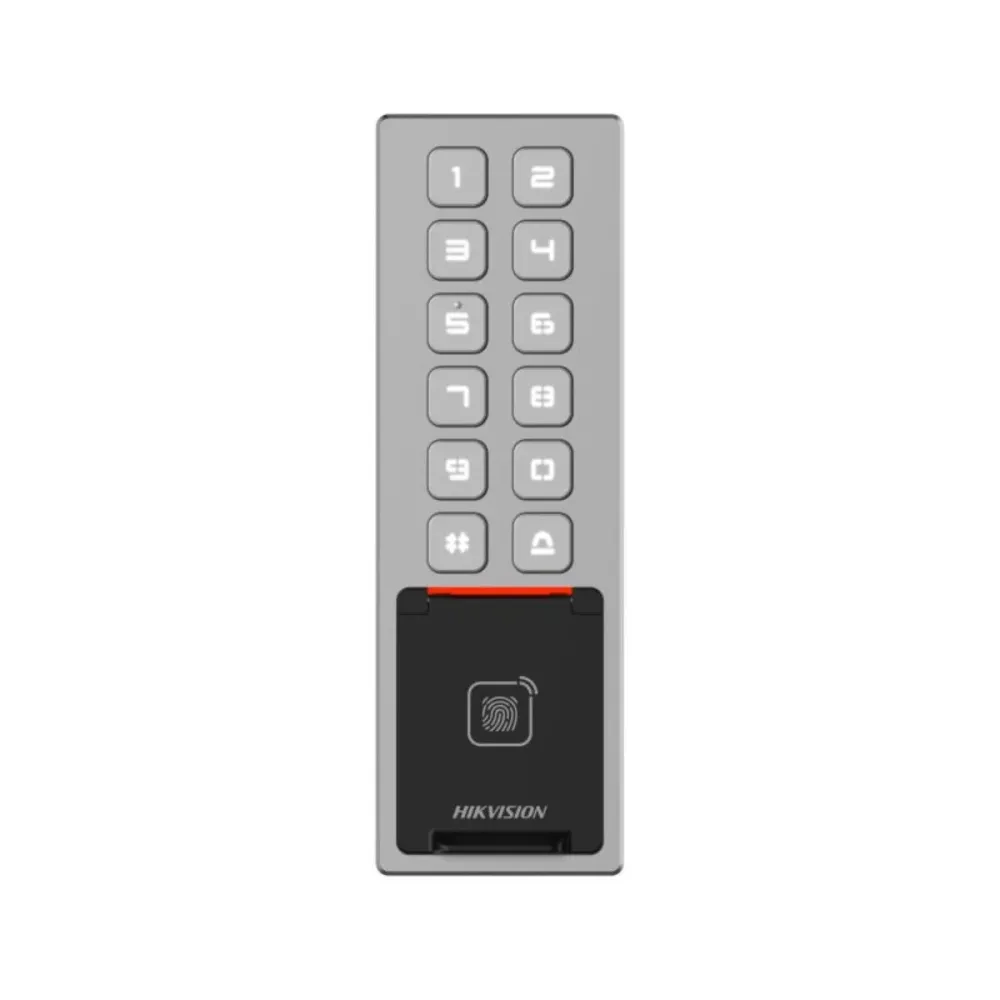 Controlo de Acesso Hikvision IP65 IK08 Cinzento - DS-K1T805MBFWX