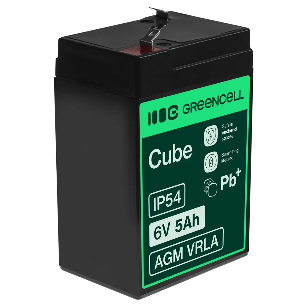 Green Cell AGM11 UPS battery Sealed Lead Acid (VRLA) 6 V 5 Ah AGM11